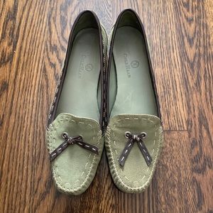 COLE HAAN Flat Loafers - Mint green size 7.5!